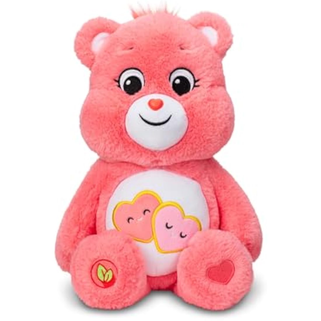 Care Bears Love-A-Lot Bear 35cm Medium Plush Toy – Pink Soft Teddy