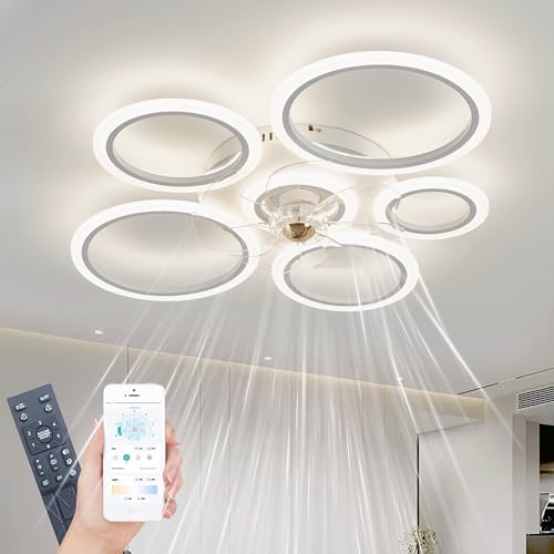 90cm Ceiling Fan with Light | Dimmable LED & Remote Control