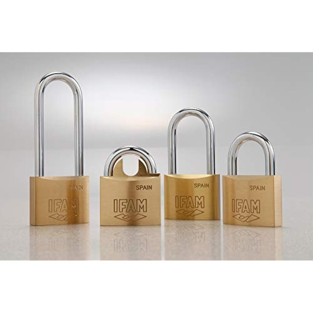 Ifam Longbow Brass Padlock 40mm – Heavy-Duty Security Hardware Lock