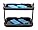 APS Doppeldecker 2-Tier Buffet Display Case with Cooling Trays