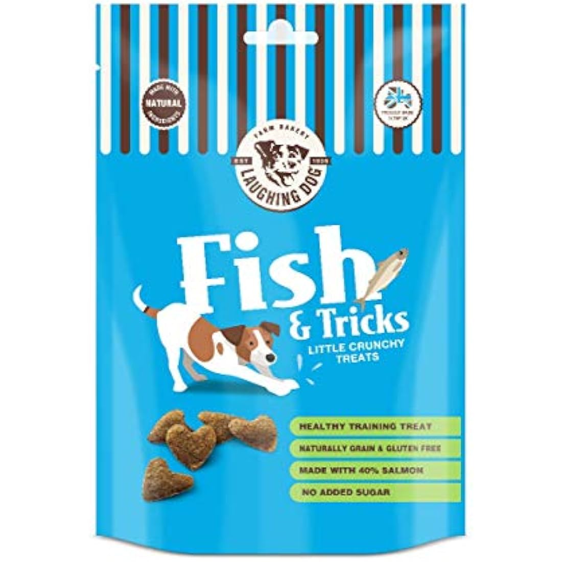 Laughing Dog Fish & Tricks Grain Free Salmon Training Treats – 125g