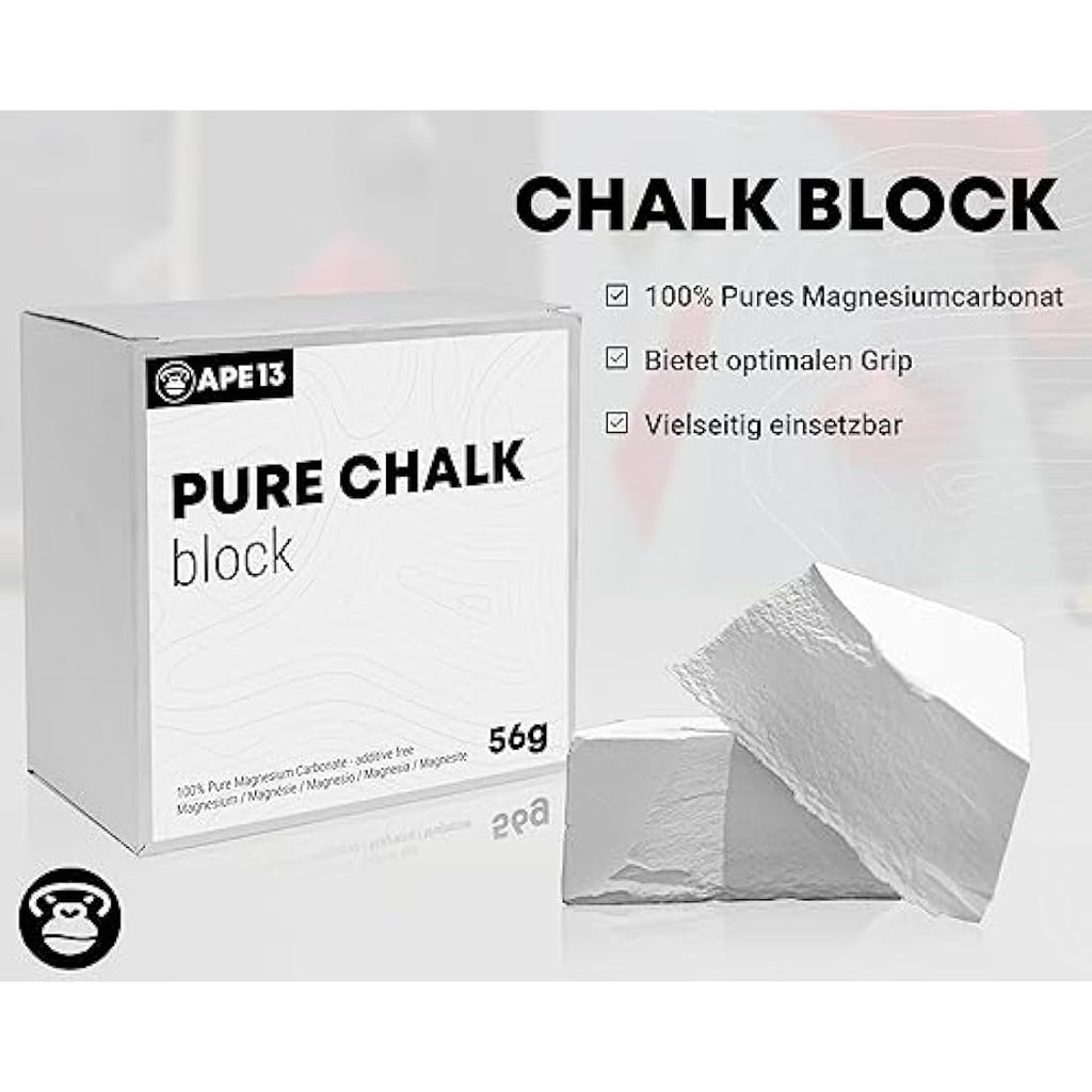 APE13 Chalk Bag Set zum Klettern & Bouldern – Inkl. Bürste & Gurtband