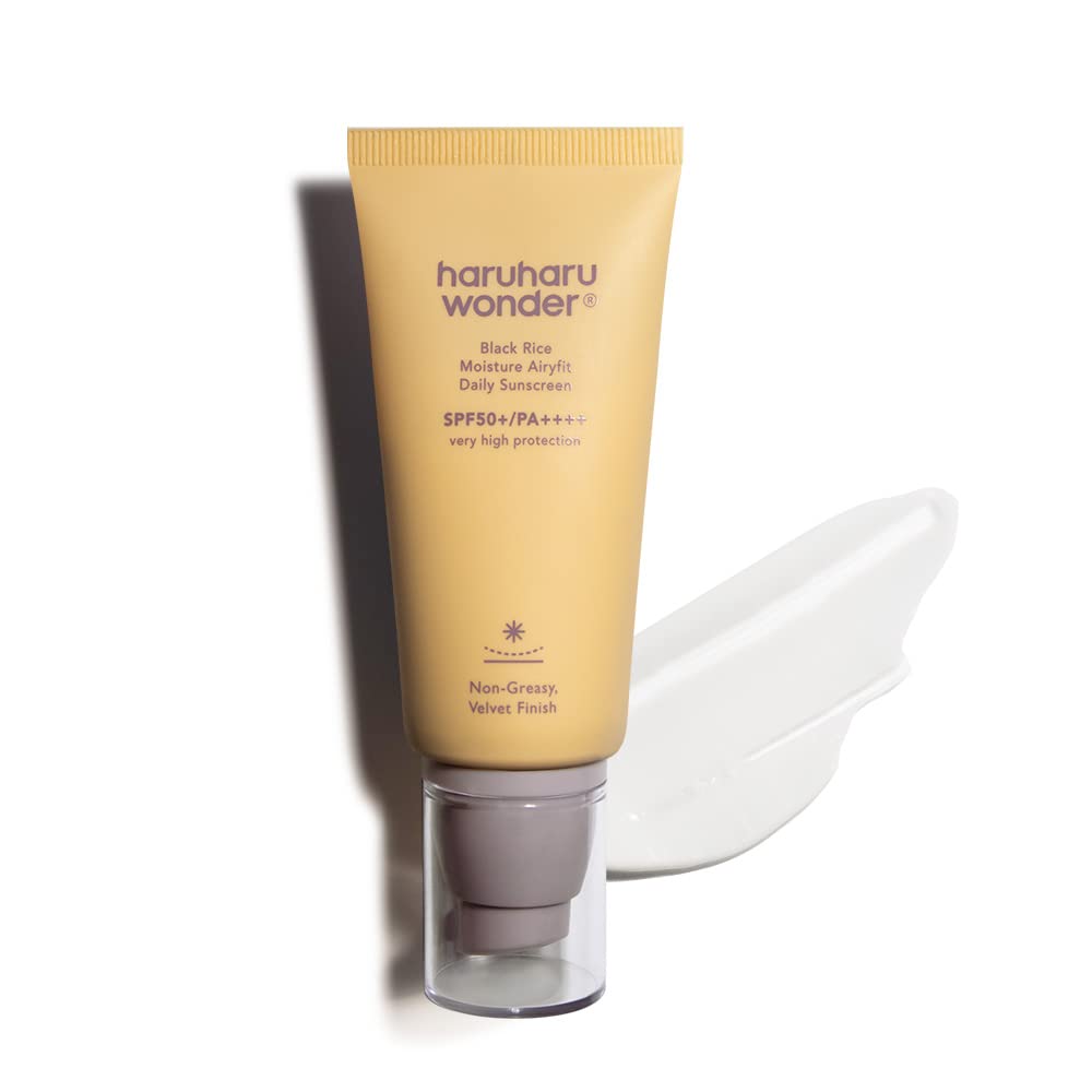 Haruharu Wonder Black Rice Moisture Airyfit Daily Sunscreen SPF50+ 50ml
