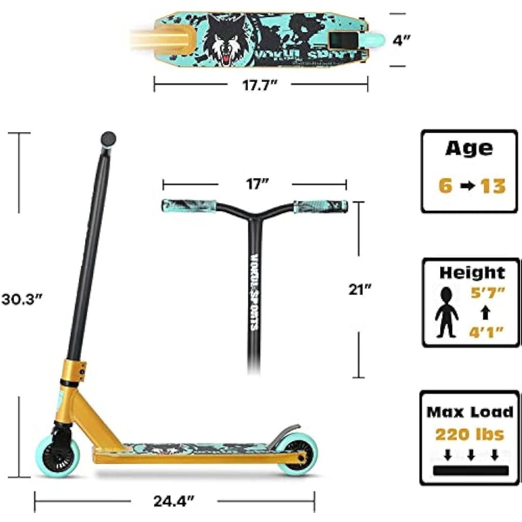 Joycruise Stunt Scooter – Foldable Freestyle Trick Scooter for Kids