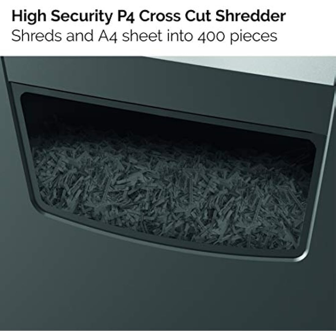 Rexel Momentum X410 Cross Cut Paper Shredder | 10 Sheet, 23L Bin