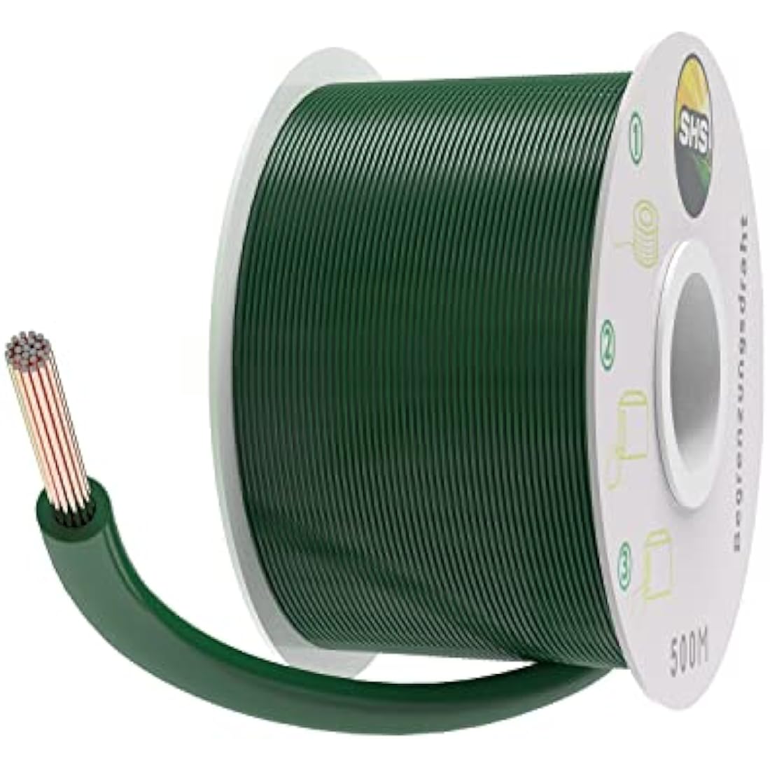500m Robotic Lawnmower Boundary Cable – 3.4mm Green Wire