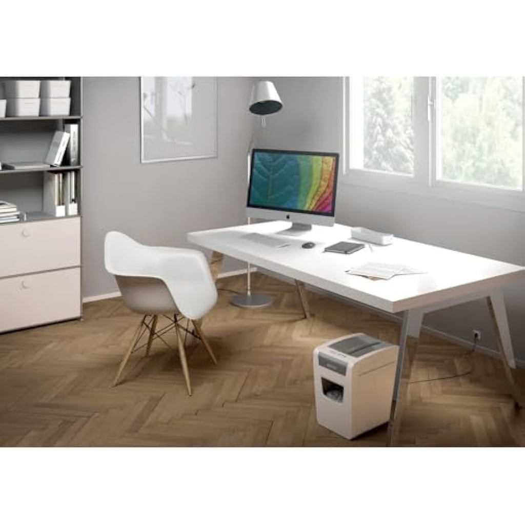 Leitz IQ Slim Home Office Cross Cut Paper Shredder | 10 Sheet, 23L Bin