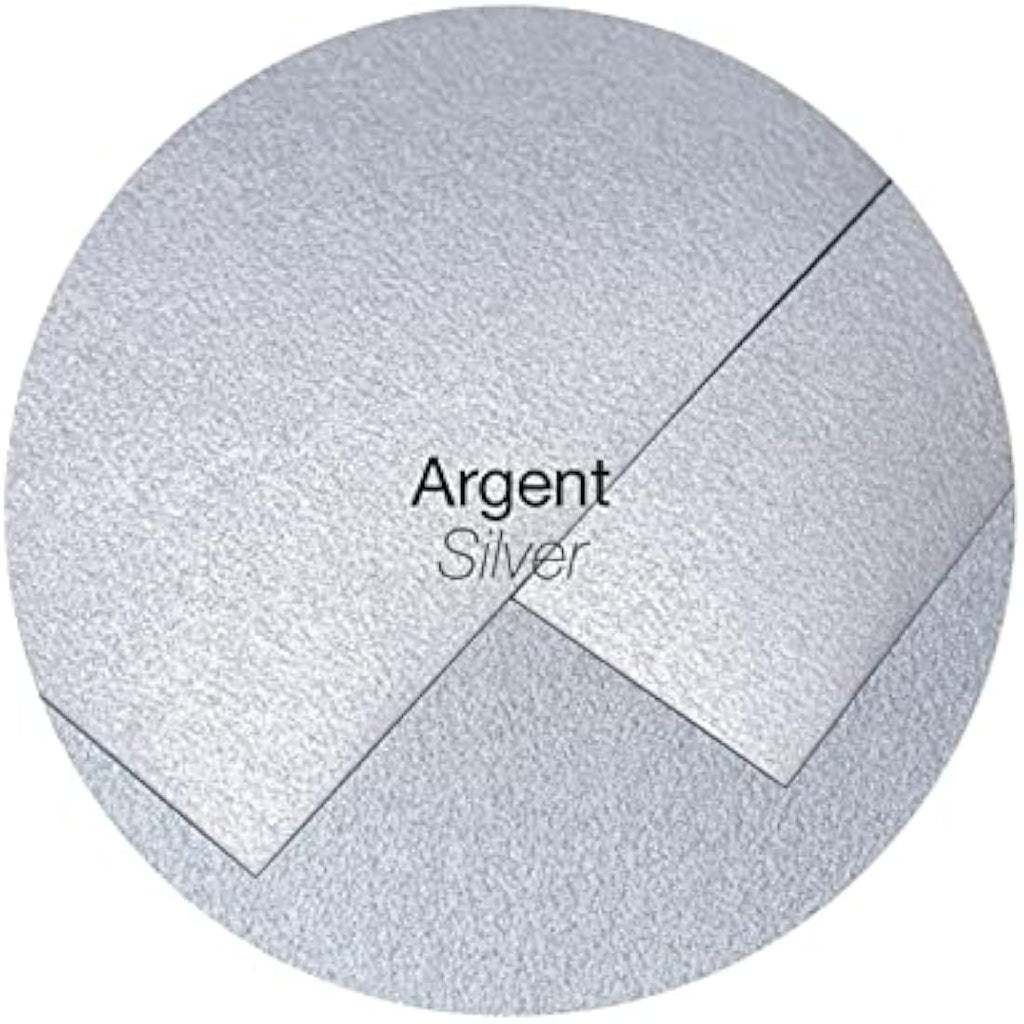 Clairefontaine Pollen Iridescent Silver Envelopes – 75x100mm (20 Pack)
