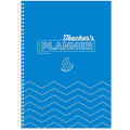 Silvine A4 Teacher's Academic Planner – 6 Period Hardback, Blue