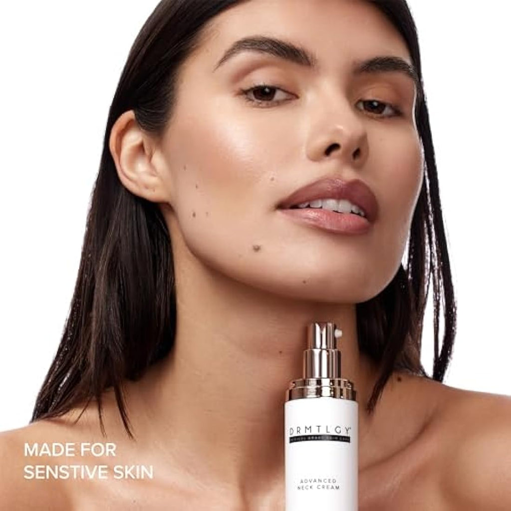DRMTLGY Advanced Neck Firming Cream | Peptide & Vitamin E Skin Tightener