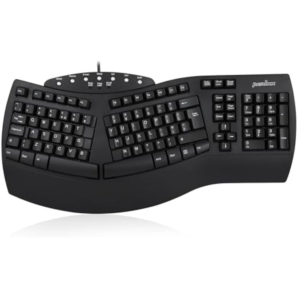 Perixx PERIBOARD-512 Ergonomic Split Keyboard | Wired UK QWERTY | Black