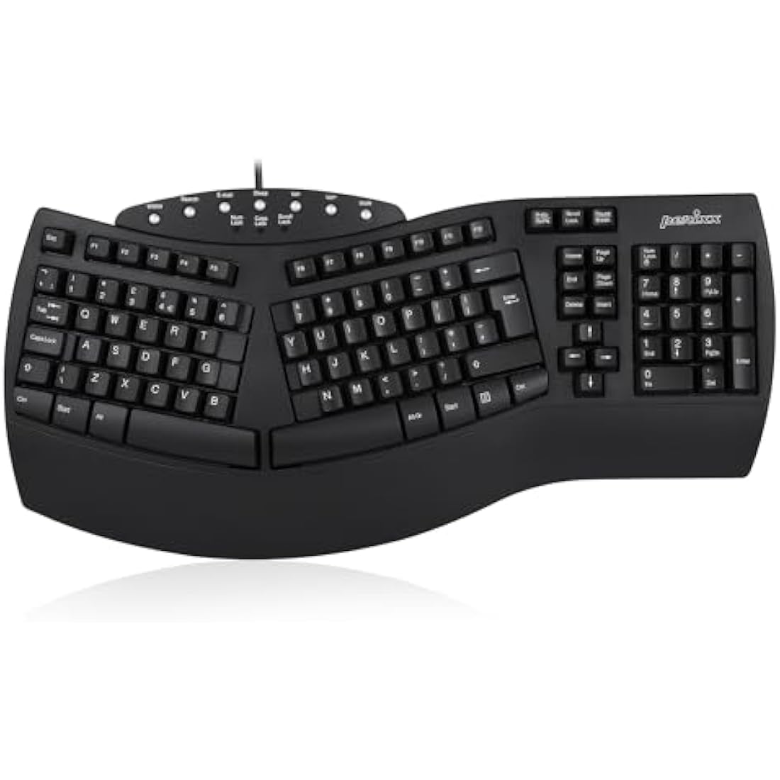 Perixx PERIBOARD-512 Ergonomic Split Keyboard | Wired UK QWERTY | Black