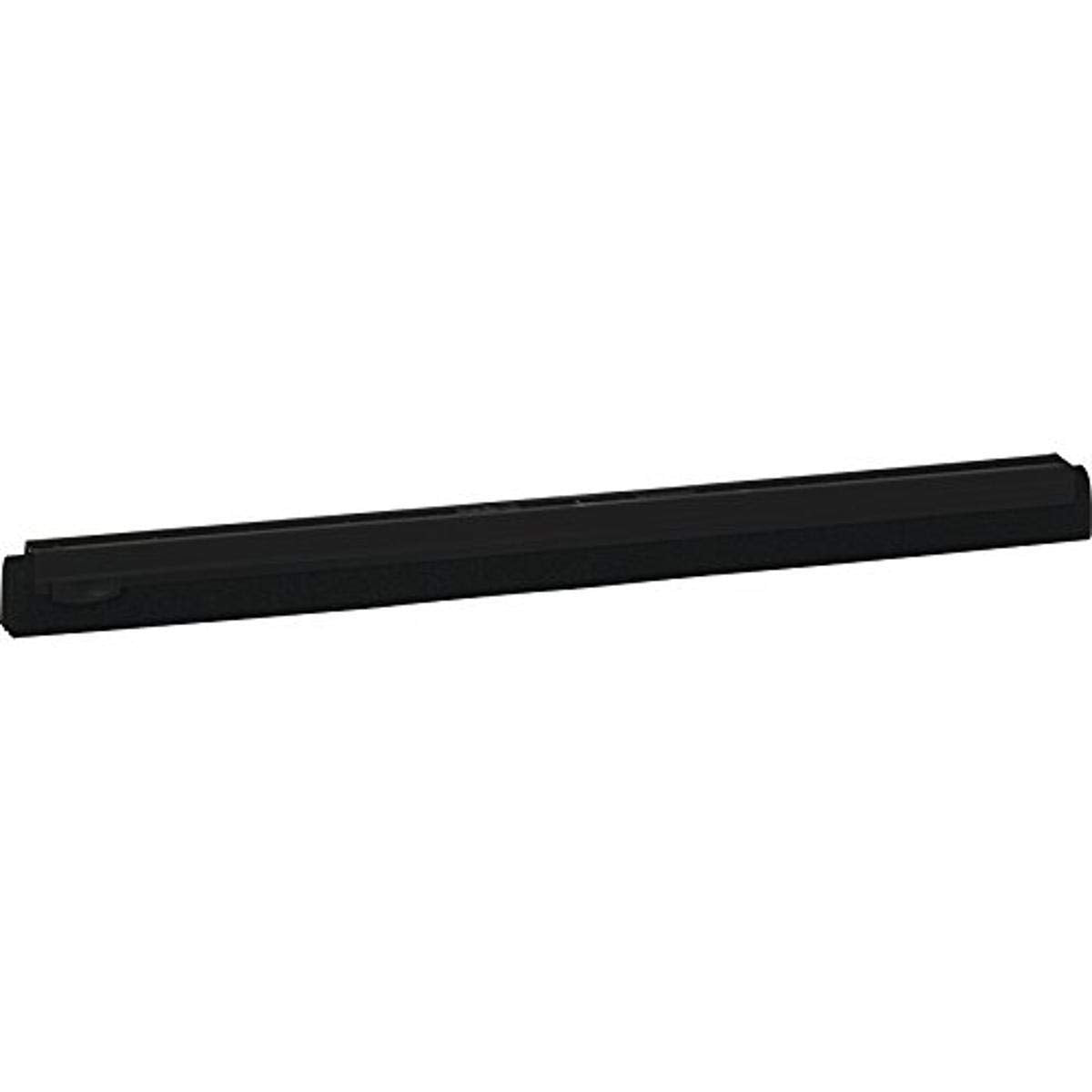 Vikan 77749 Neoprene Double Squeegee Replacement Blade, 24" – Black