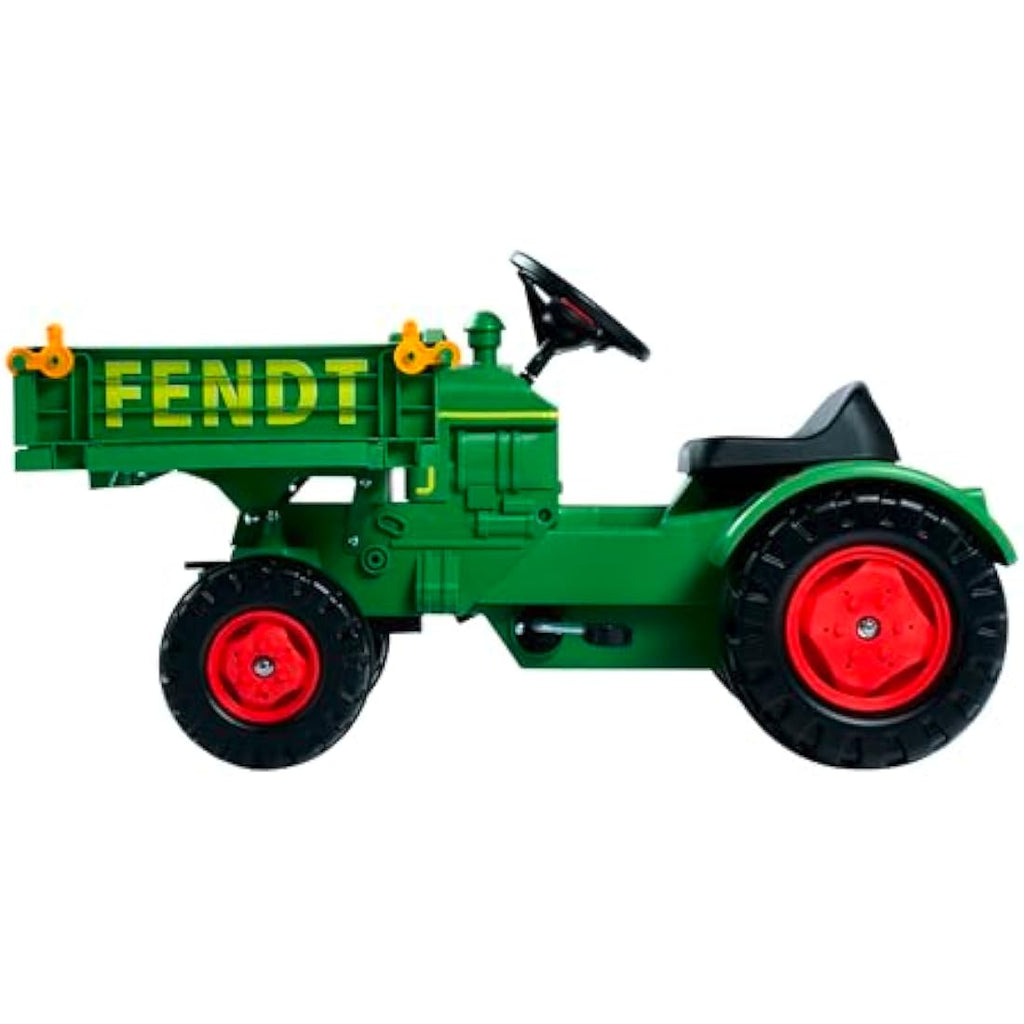BIG Fendt Equipment Carrier - Kids Pedal Tractor with Adjustable Seat
