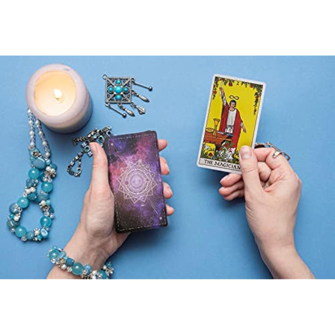 IXIGER Classic Tarot Cards Deck with Guidebook - 78 Card Beginner Set