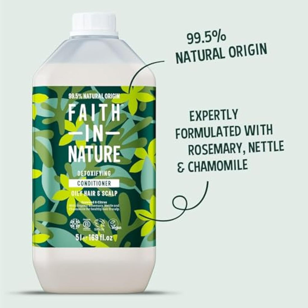 Faith In Nature Seaweed & Citrus Conditioner | Oily Hair | 5L Refill Pack