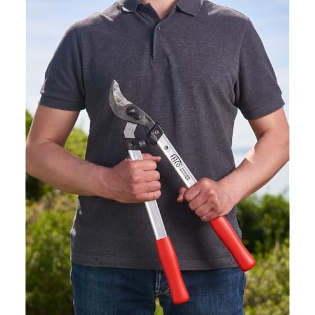 Felco 60cm Loppers – Professional Curved Cutting Head Bypass Shears