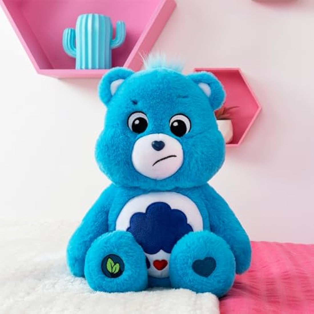 Care Bears Grumpy Bear 35cm Medium Plush Toy - Soft Collectable Teddy