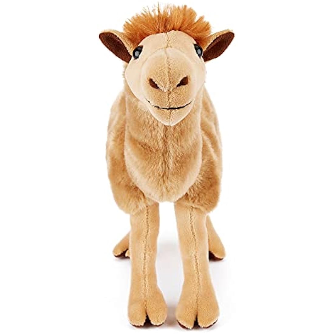 Zappi Co Bactrian Camel Plush Toy – 25cm Soft Stuffed Safari Animal