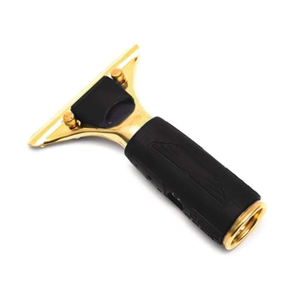 Ettore Brass Squeegee Handle with Fast Hook for Glass Cleaning