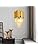 Jolof Store Gold K9 Crystal Wall Sconce – 3-Tier Luxury E14 Wall Light
