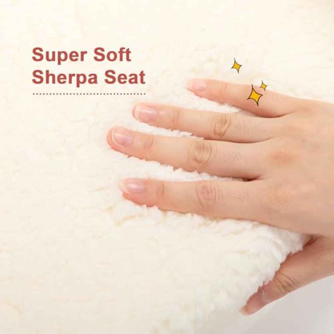 BEJOY Kids 2-in-1 Flip Out Sofa Bed – Sherpa Toddler Convertible Chair, White