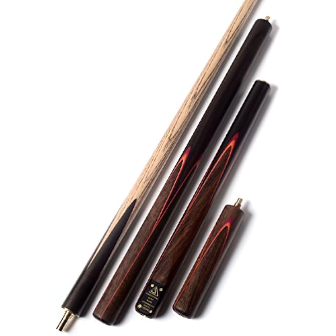 CUESOUL 57" 3/4 Joint Snooker Cue | Handcrafted Rosewood & Ash Wood Set