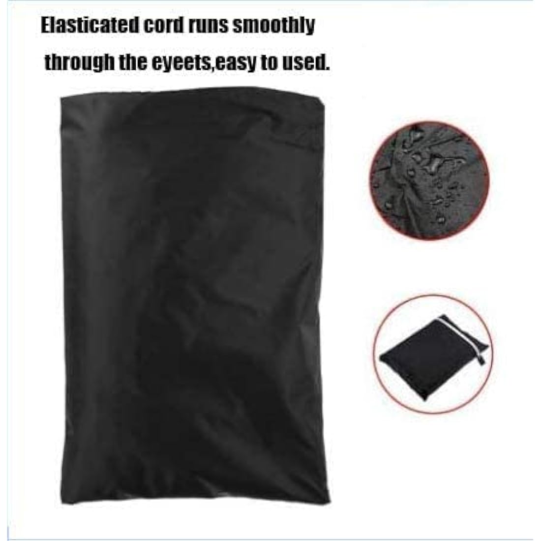 KACIOPOO Mobility Scooter Rain Poncho – Waterproof Reflective Cape Cover