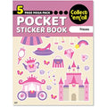 Princess Pocket Sticker Book | 5 Page Reusable Kids Stickers