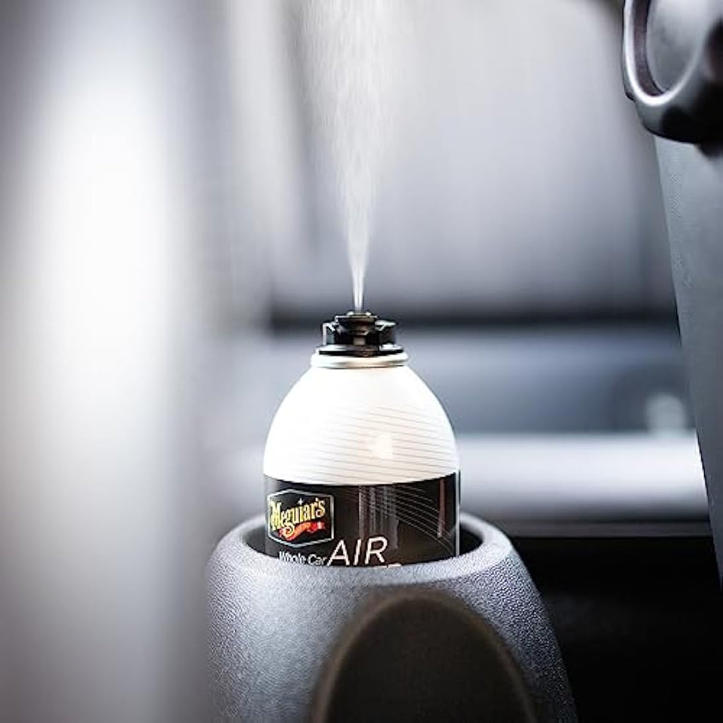 Meguiar's Car Air Re-Fresher Odour Eliminator Mist – Black Chrome Scent