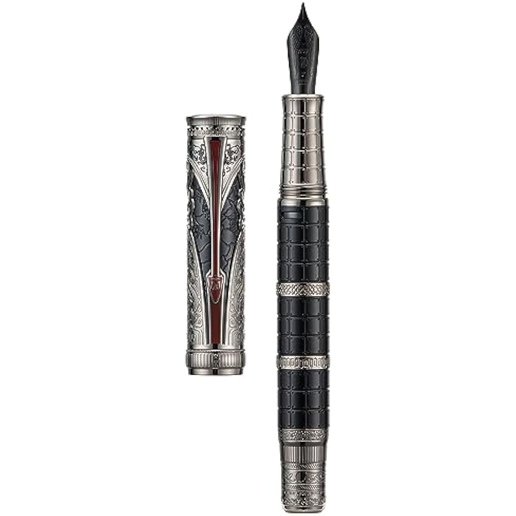 Hong Dian D5 Qin Dynasty Fountain Pen | Piston Filler Extra Fine Tip