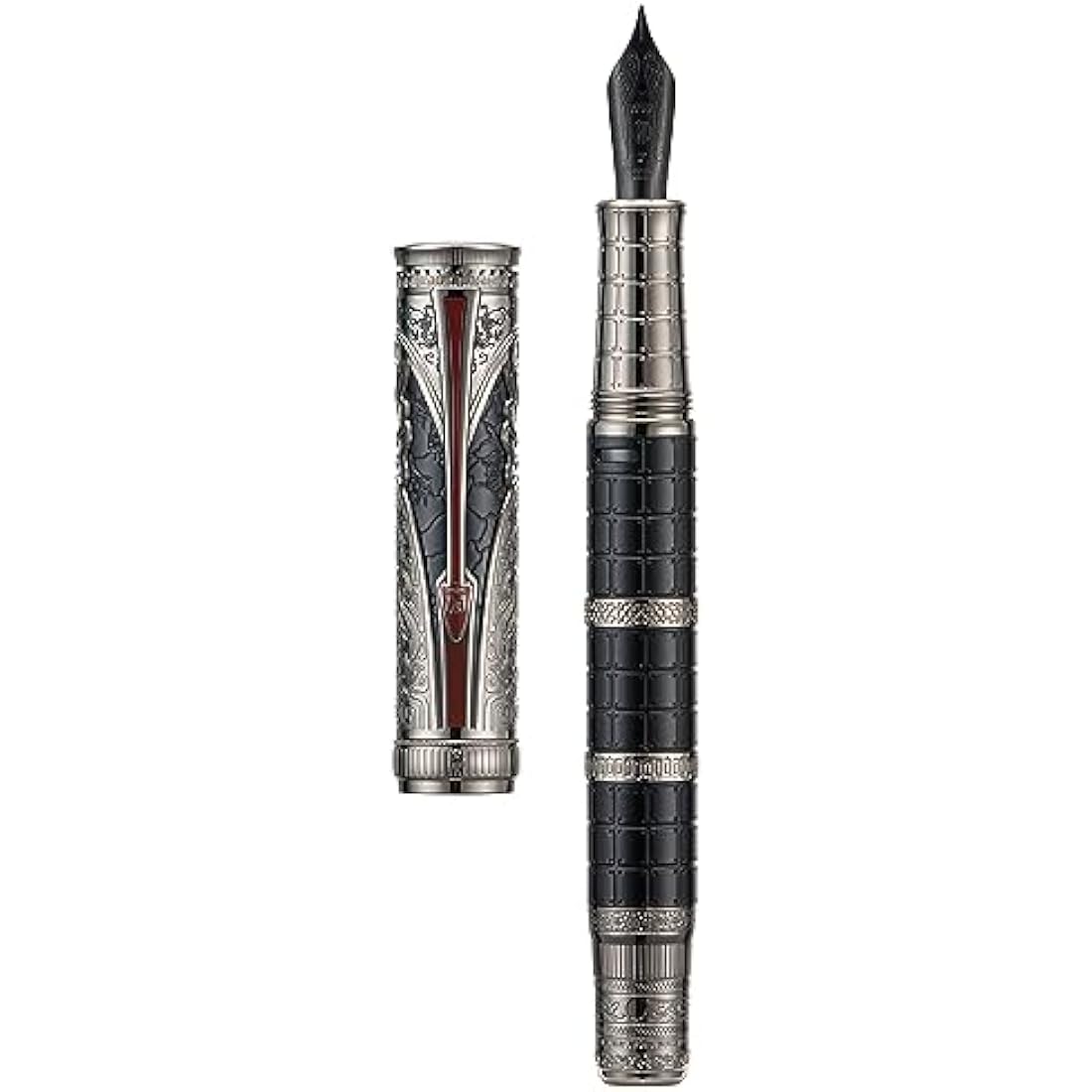 Hong Dian D5 Qin Dynasty Fountain Pen | Piston Filler Extra Fine Tip