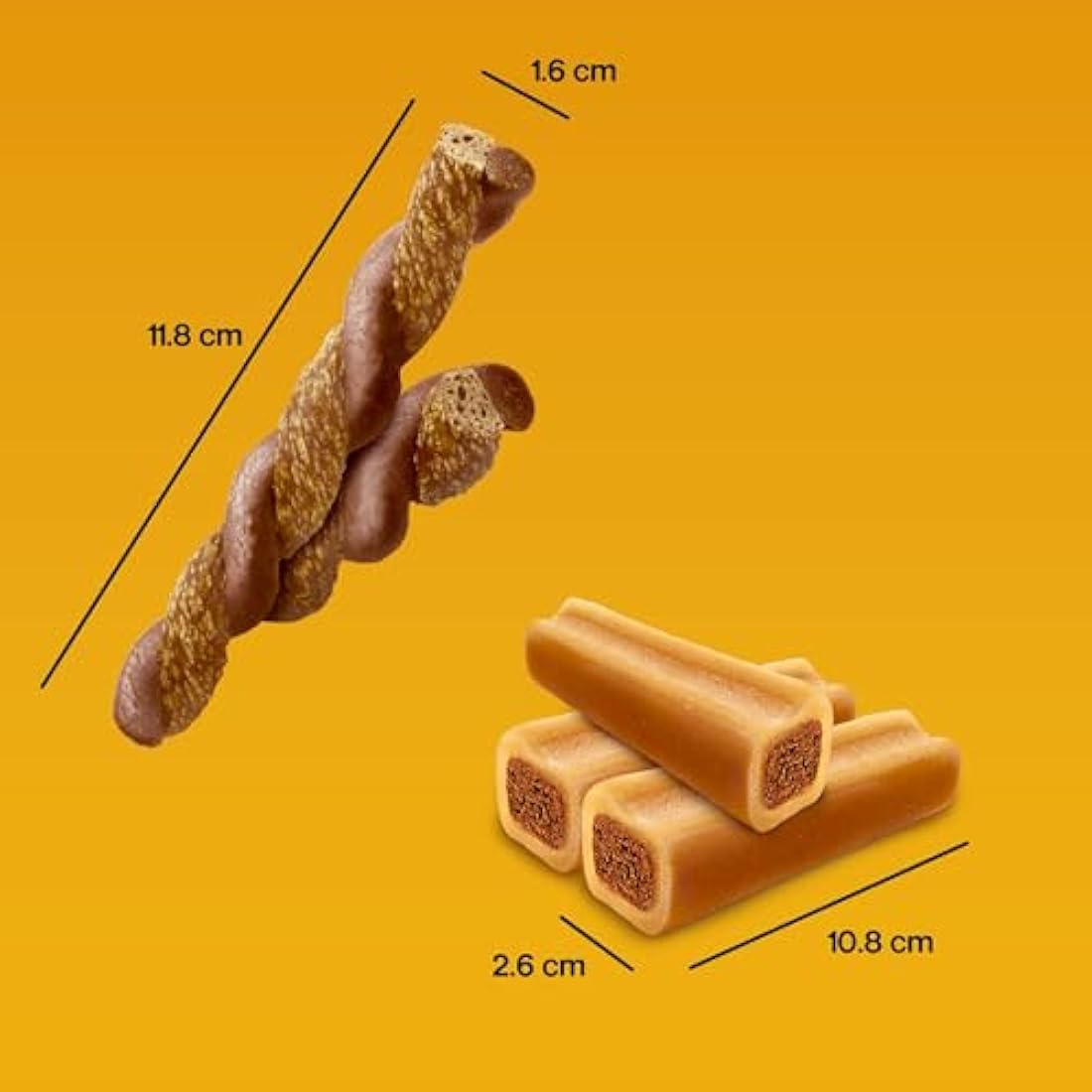 Pedigree Mega Box Dog Treats – Rodeo Duos & Jumbone Mix, 780g