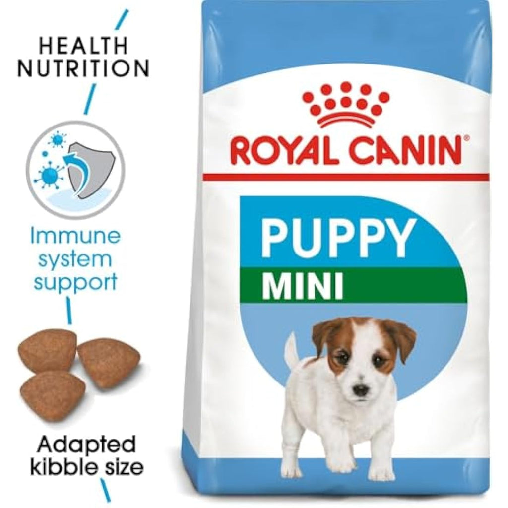 Royal Canin Mini Puppy Dry Food - Small Breed Kibble for Fussy Eaters 2kg