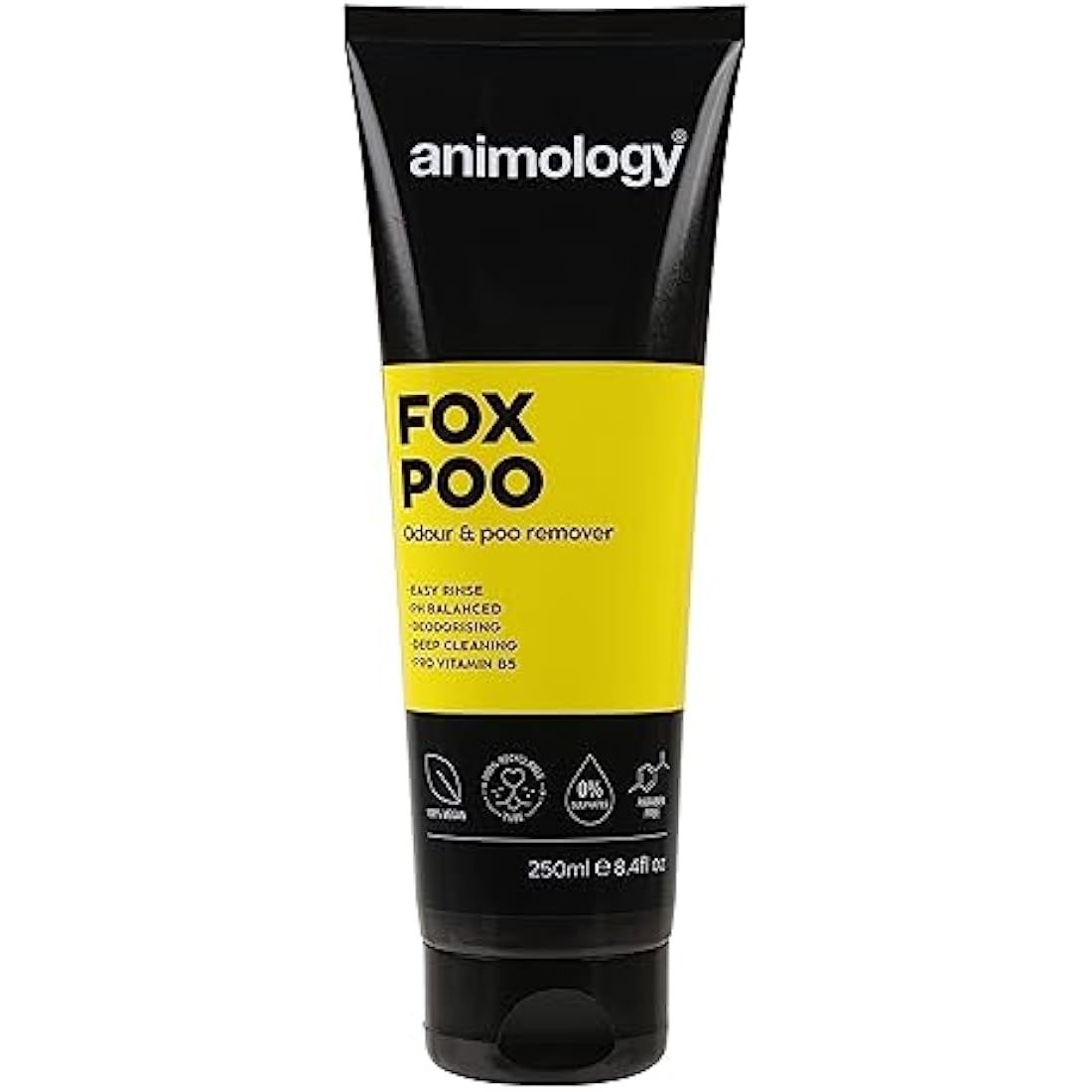 Animology Fox Poo Dog Shampoo – Deodorising Vegan Deep Cleaner 250ml