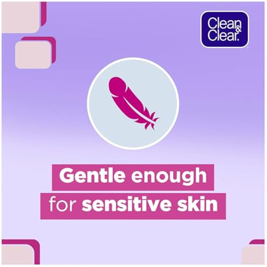 Clean & Clear Dual Action Oil-Free Moisturiser for Sensitive Skin – 100ml