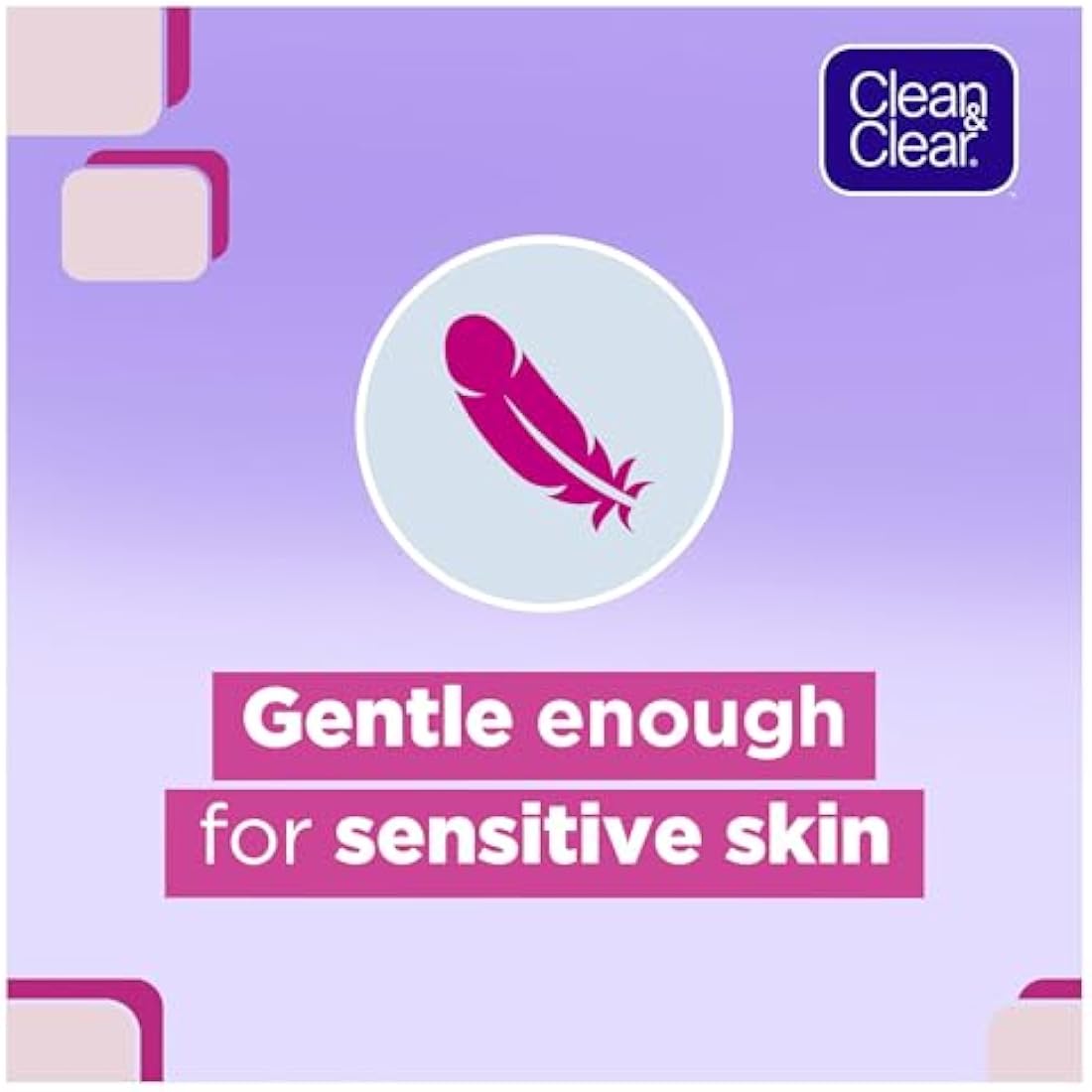 Clean & Clear Dual Action Oil-Free Moisturiser for Sensitive Skin – 100ml