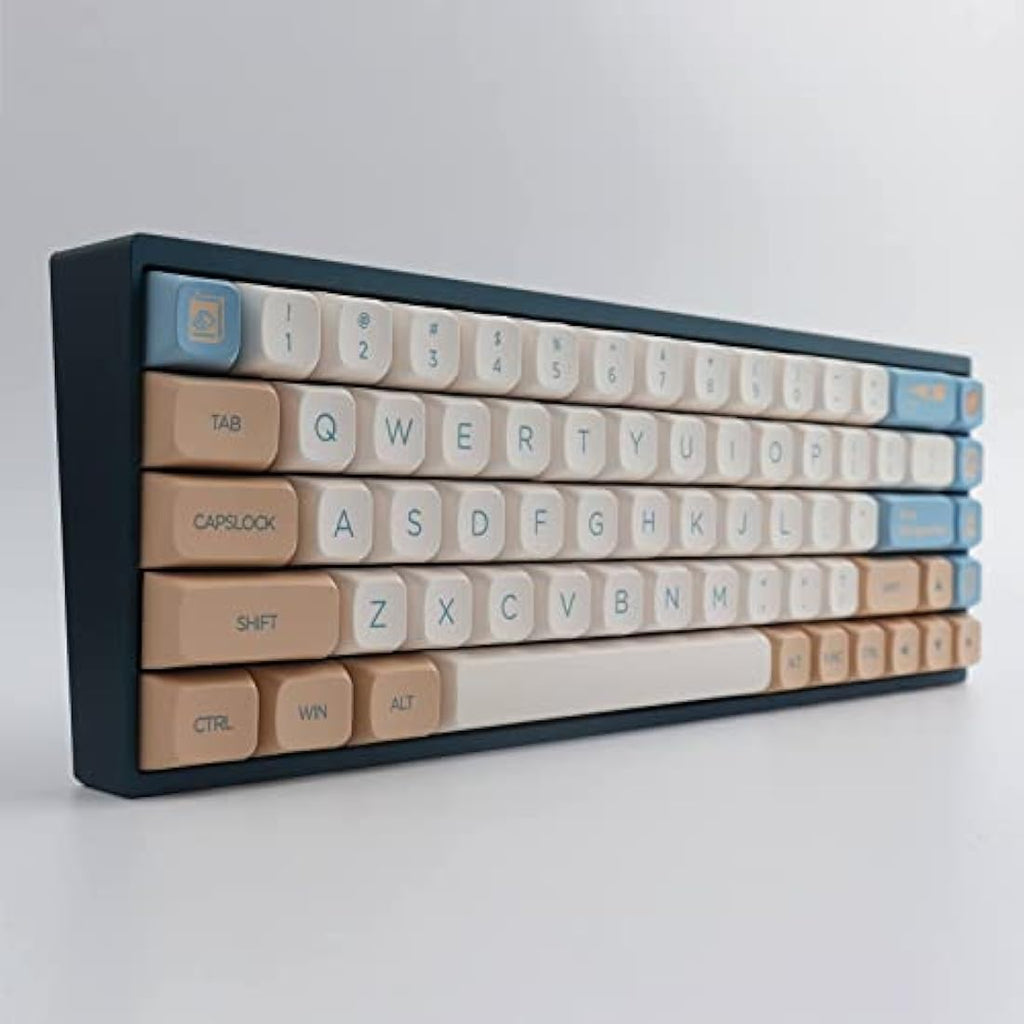 Tsungup Soy Milk PBT Keycaps – 138 Keys XDA Profile Dye-Sub for MX Switches