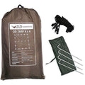 DD Hammocks Tarp 4x4 – Waterproof Group Camping & Bushcraft Shelter