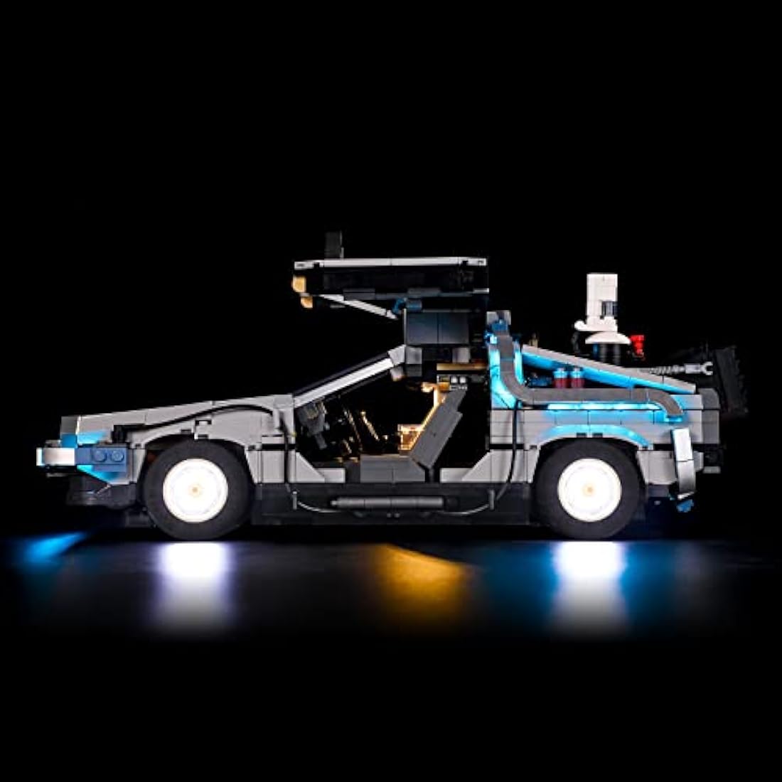BRIKSMAX LED Lighting Kit for LEGO Back to the Future Time Machine 10300