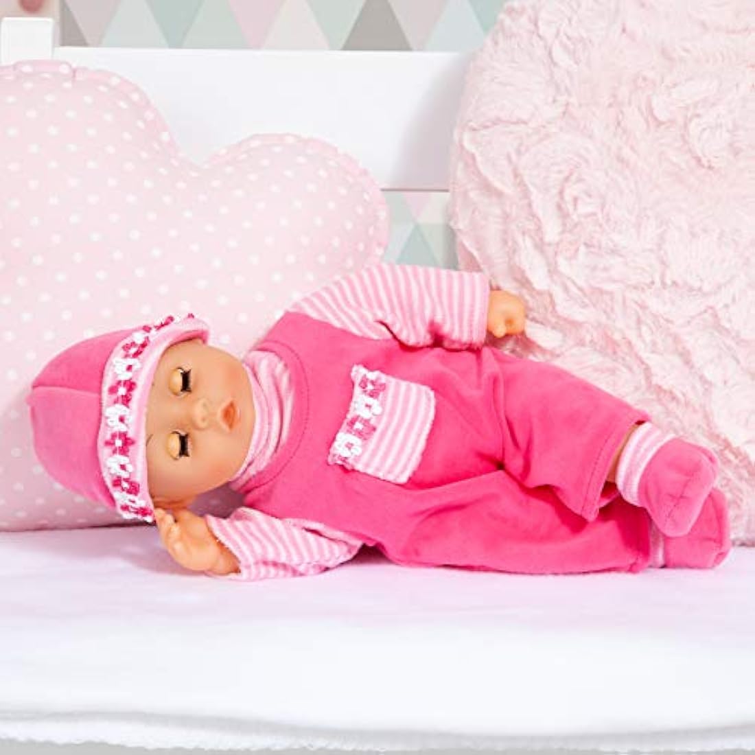 Bayer Design 15-Inch First Words Baby Doll with 24 Sounds - Pink