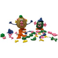 READY 2 LEARN Plastic Dough and Potato People Shapes - 52 Piece Set