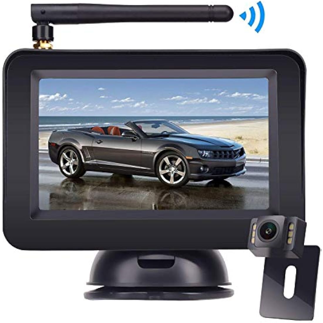 DOUXURY Wireless Reversing Camera Kit | 4.3'' LCD Monitor & IP68 Waterproof