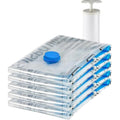 Vacuum Compression Storage Bags with Pump, 5-Pack, Large