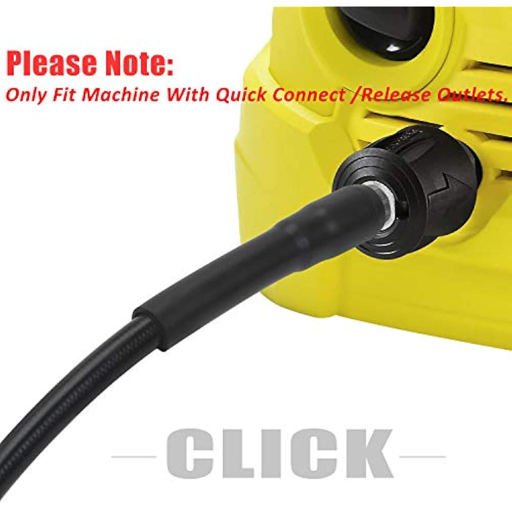 STYDDI 15M High Pressure Washer Hose for Karcher K2-K7 Quick Connect