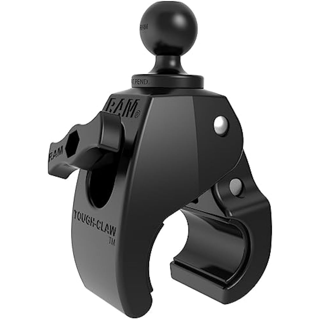 RAM Mount Tough-Claw Medium Clamp Base with 1 Inch B Size Ball