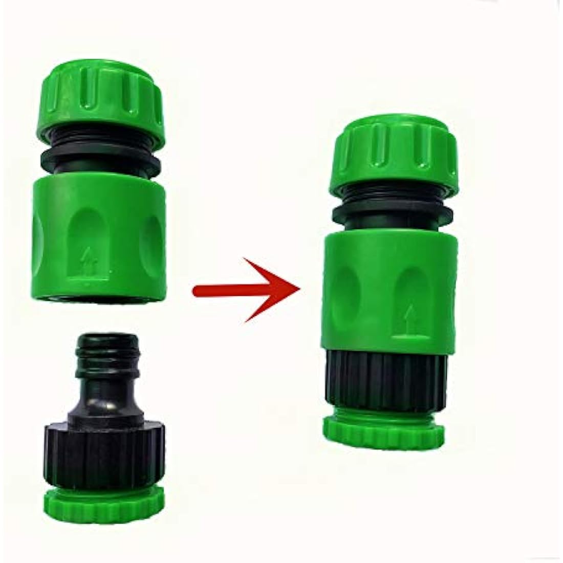 Jolof Store 14-Pack Garden Hose Connector Kit | ABS Quick Connect Set