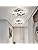 EIDISUNY Modern LED Ceiling Light – 22W Chrome Flush Mount 4500K