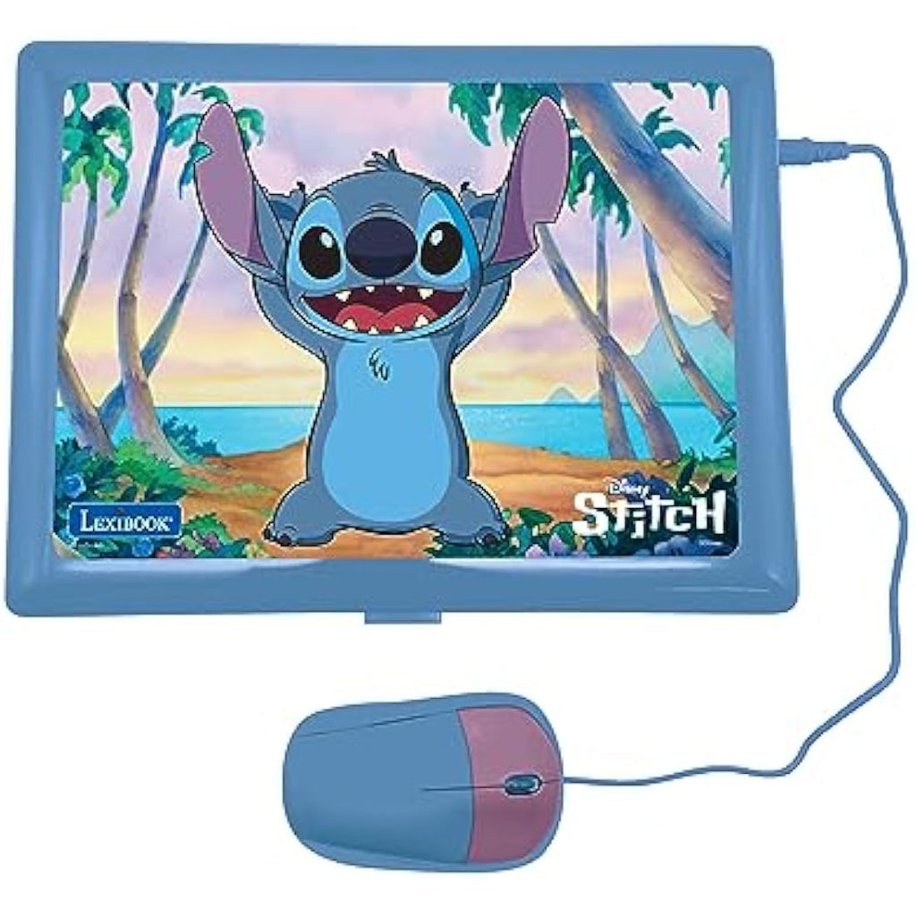 Lexibook Disney Stitch Bilingual Educational Laptop - 124 Activities