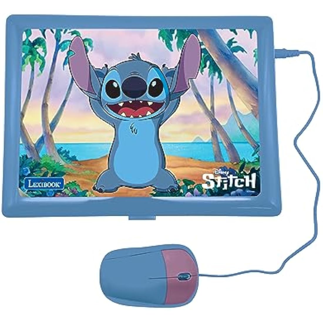 Lexibook Disney Stitch Bilingual Educational Laptop - 124 Activities
